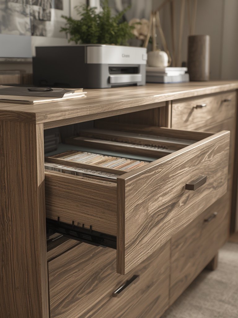 Storage Cabinet: 7 Ultimate Solutions For Best Organization In 2026 2 Sauder Edge Water storage cabinet in action