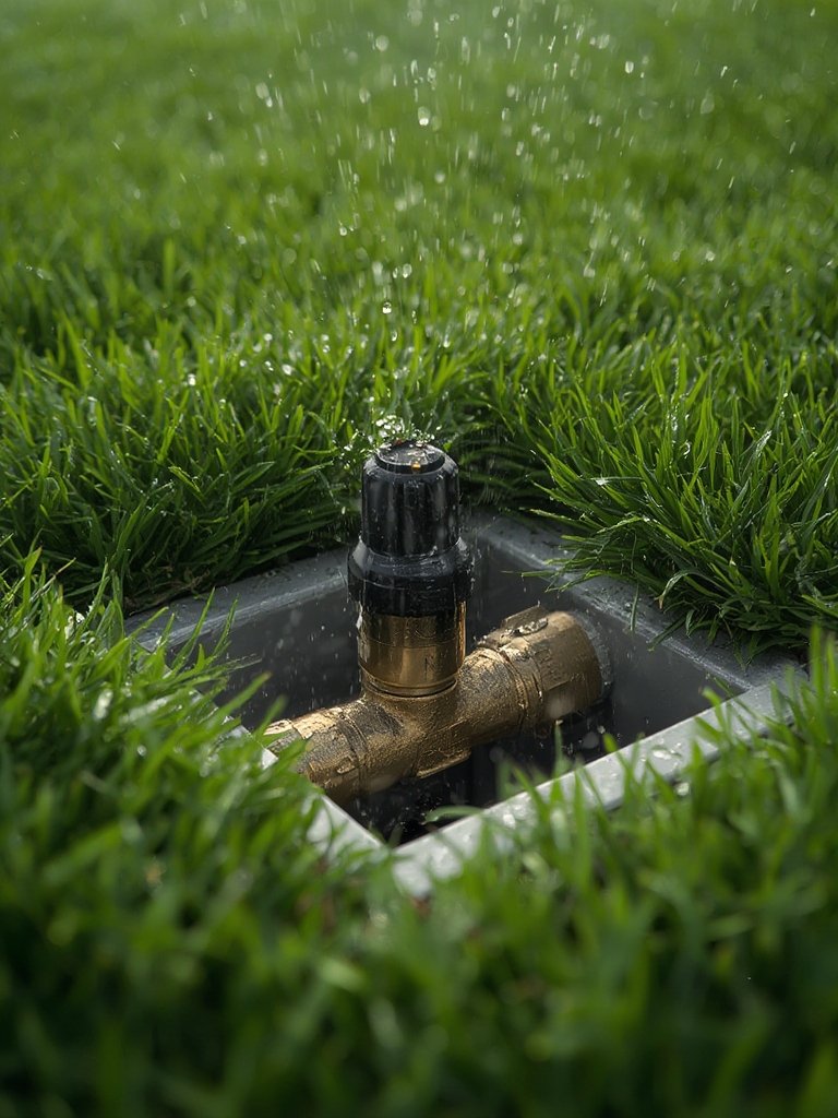 Sprinkler Valve: 5 Ultimate Secrets for Easy Best Results in 2026 2 Orbit Sprinkler System 1-Inch NPT Jar Top Valve 57461, Green in action