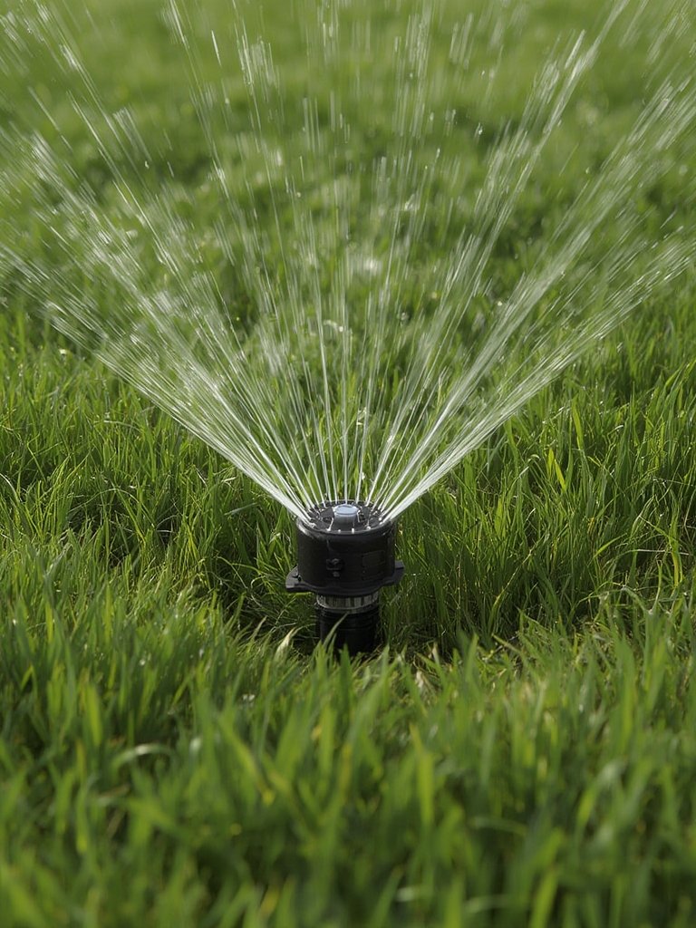 Impact Sprinkler: 7 Ultimate Secrets for Amazing Lawn Results 2 Orbit 55200 Pulse Pop-Up impact sprinkler in action