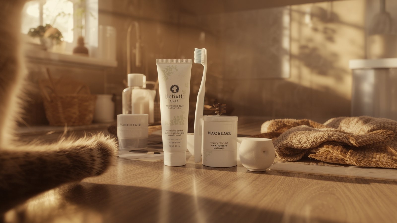 Cat toothpaste - Illustration 1