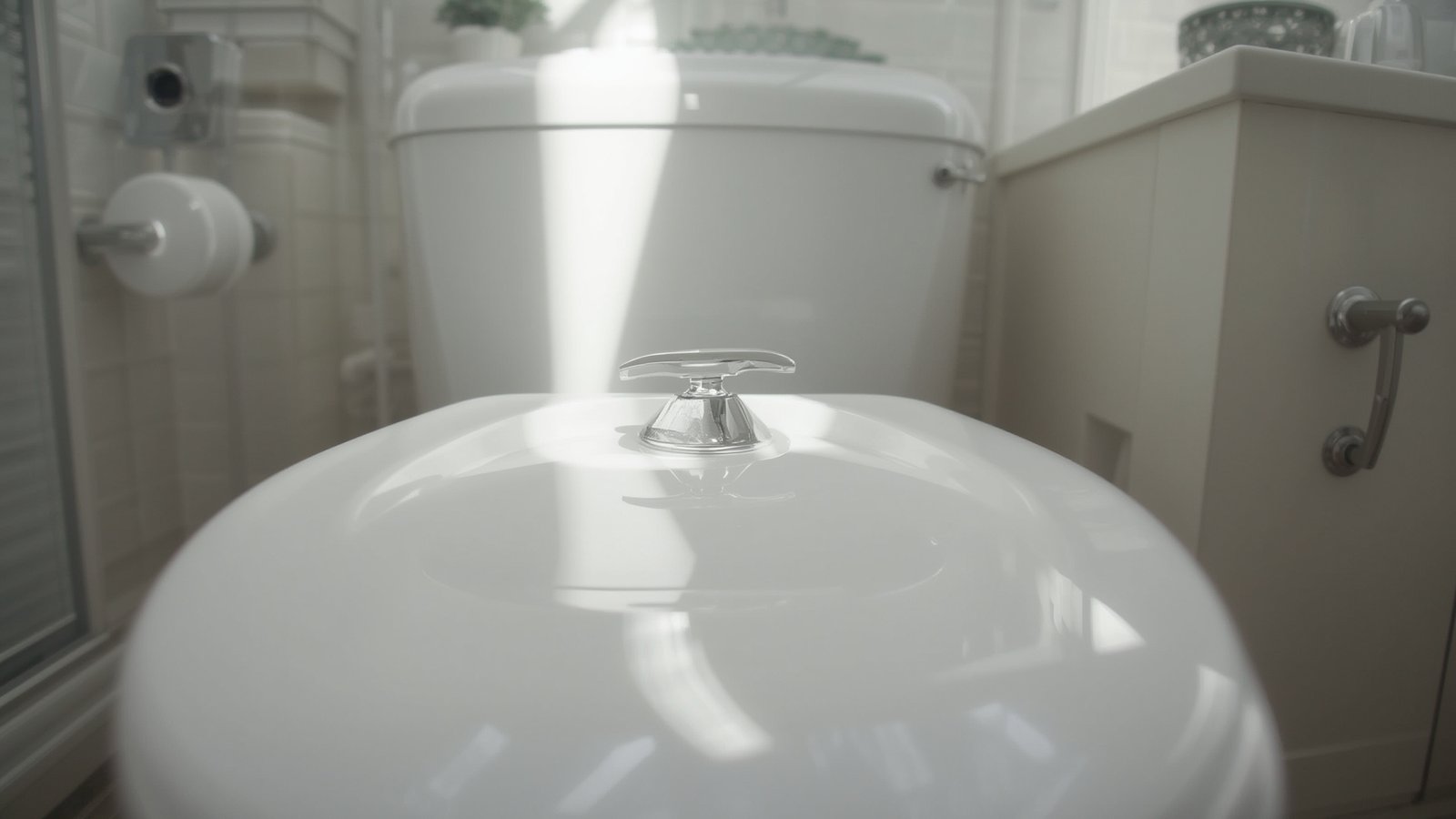 Replacement toilet handle - Illustration 3