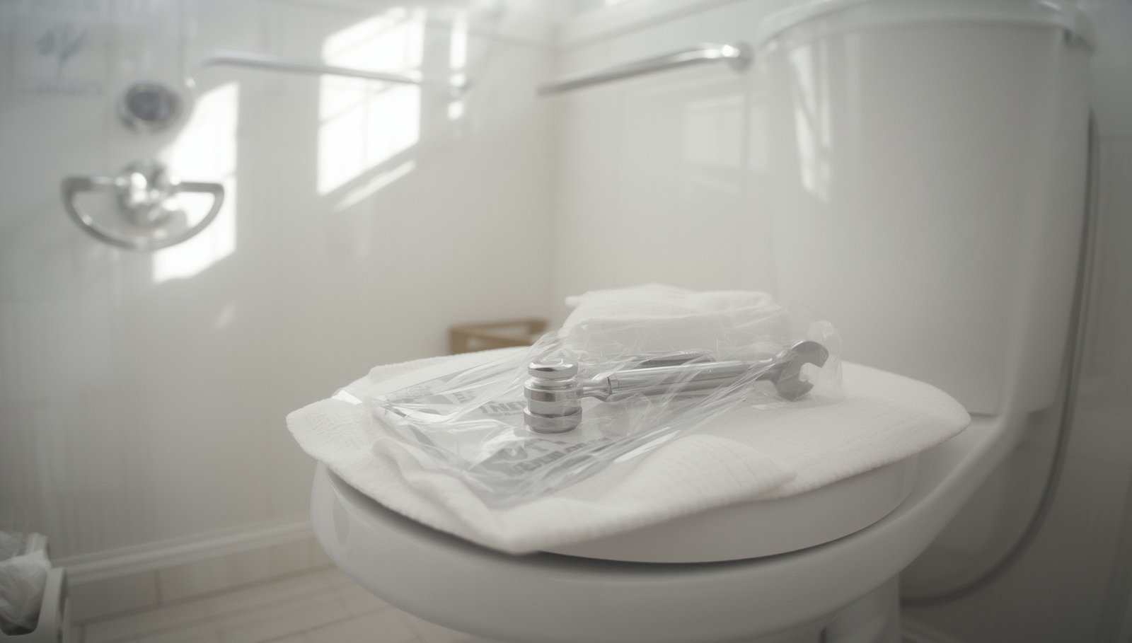 Replacement toilet handle - Illustration 1